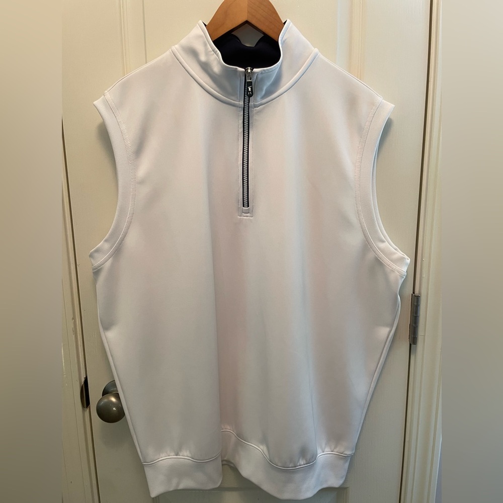 White Golf Vest